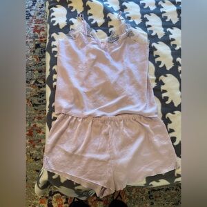 Pink Victoria's Secret Pajamas Set